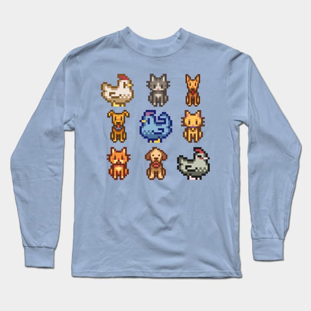 Farm Friends Long Sleeve T-Shirt by TASCHE